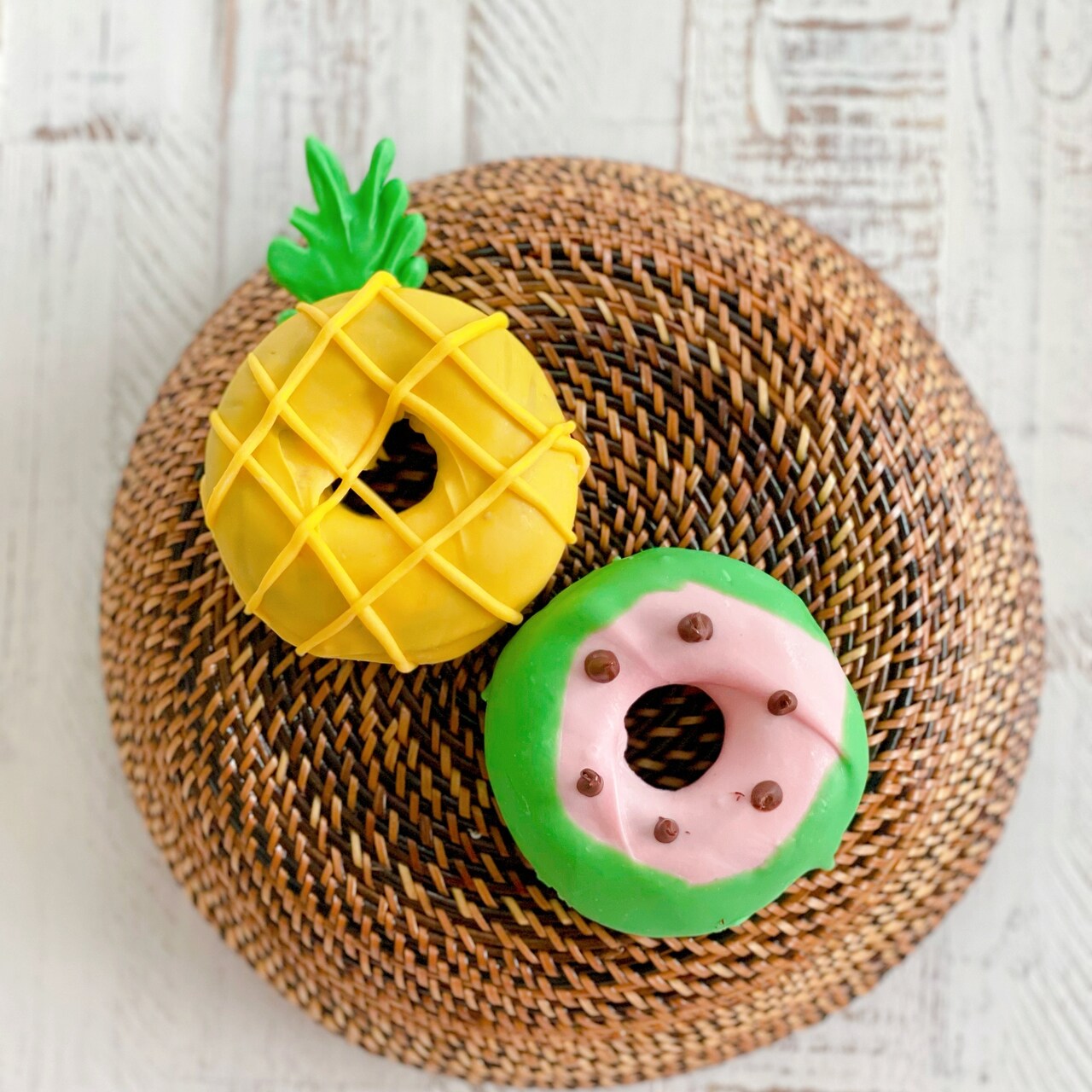 End of Summer Fruit Themed Donuts with @wildbakes